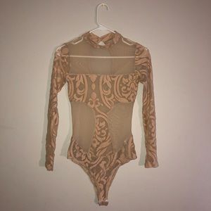 nude mesh bodysuit from sirens